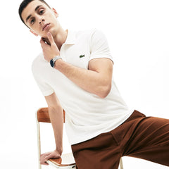 Regular Fit Thermoregulating Piqué Polo Shirt | Lacoste Mens