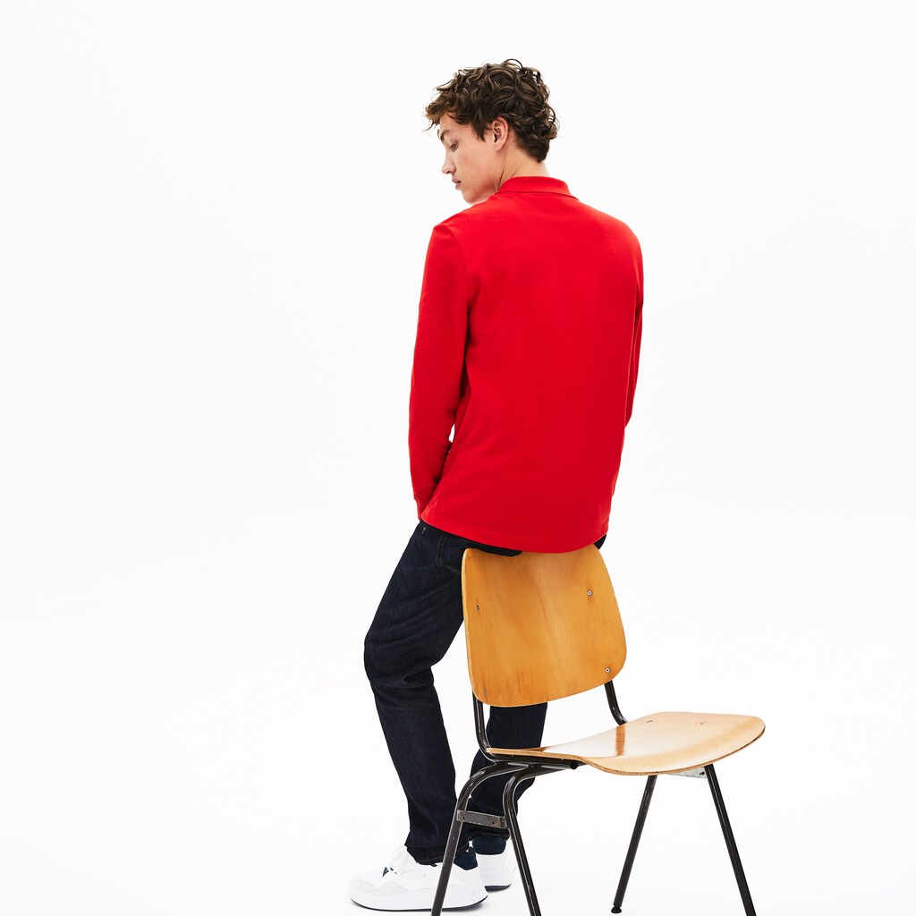 Regular Fit Croco Magic Long Sleeve Polo | Lacoste Mens