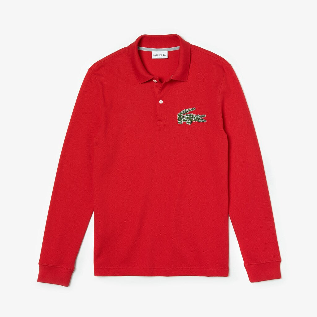 Regular Fit Croco Magic Long Sleeve Polo | Lacoste Mens