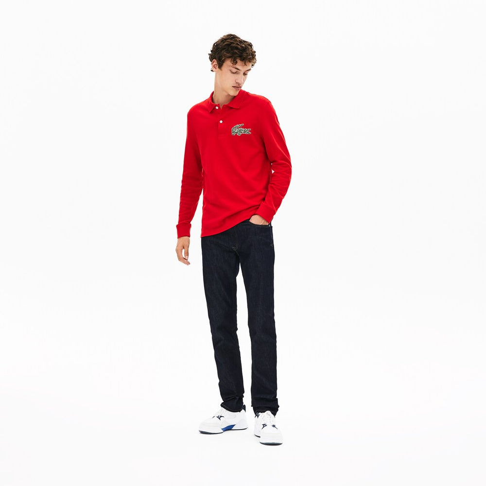 Regular Fit Croco Magic Long Sleeve Polo | Lacoste Mens