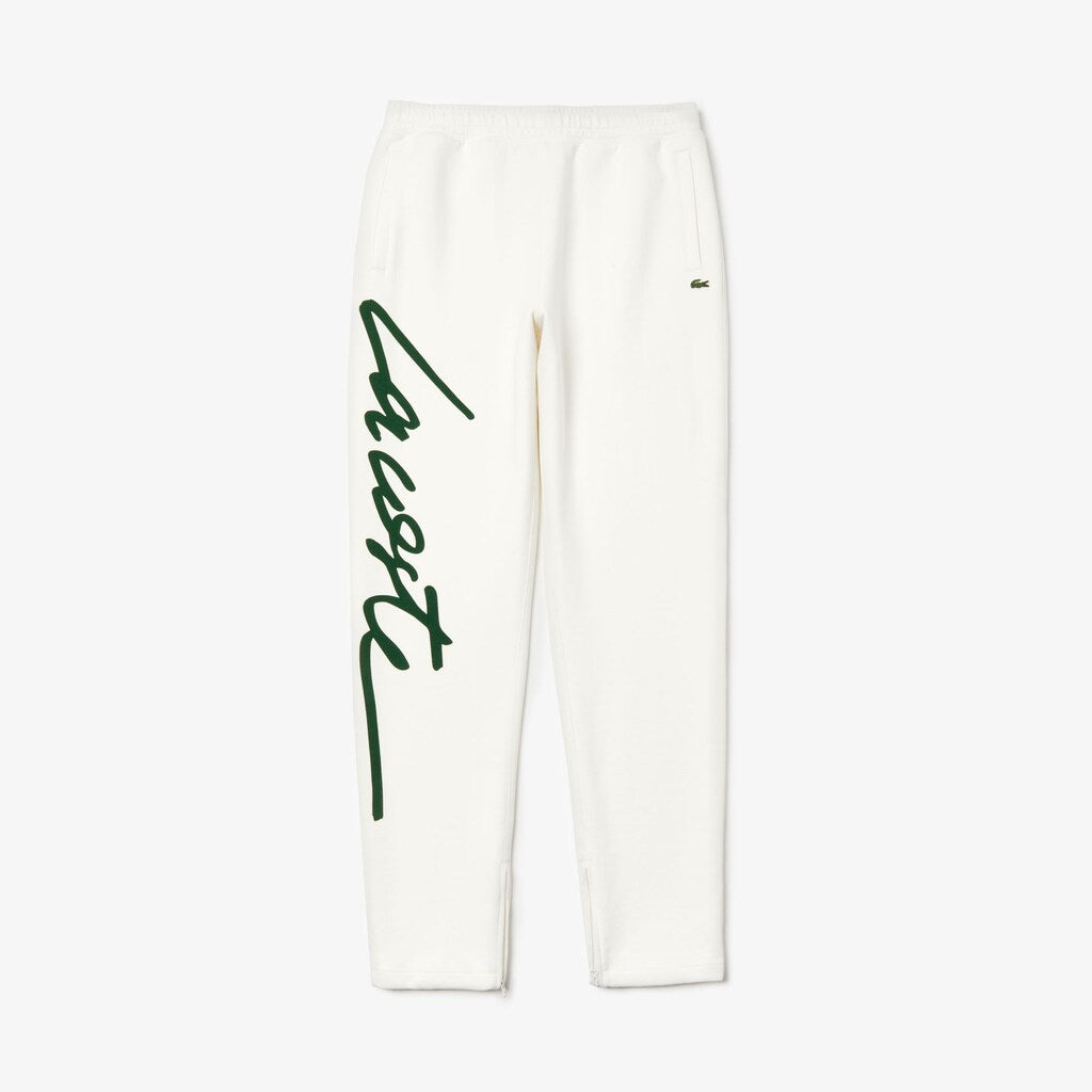 Unisex LIVE Signature Textured Fleece Sweatpants | Lacoste Mens