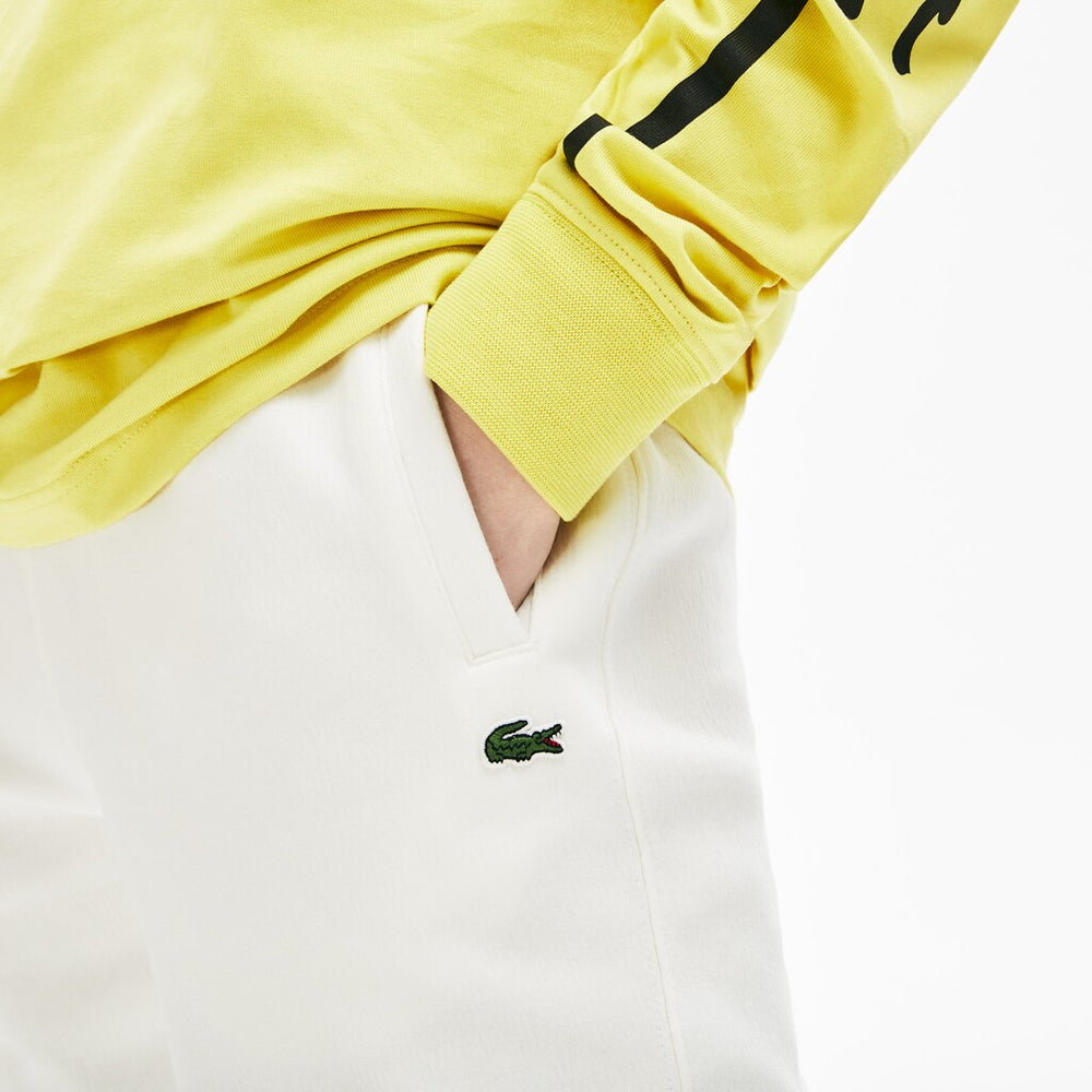 Unisex LIVE Signature Textured Fleece Sweatpants | Lacoste Mens