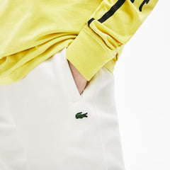 Unisex LIVE Signature Textured Fleece Sweatpants | Lacoste Mens