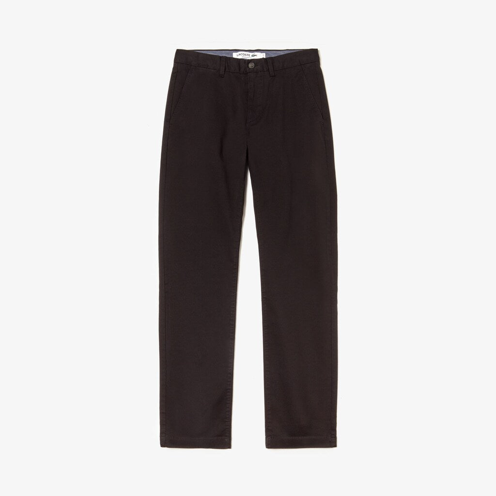 Regular Fit Stretch Cotton Chinos | Lacoste Mens