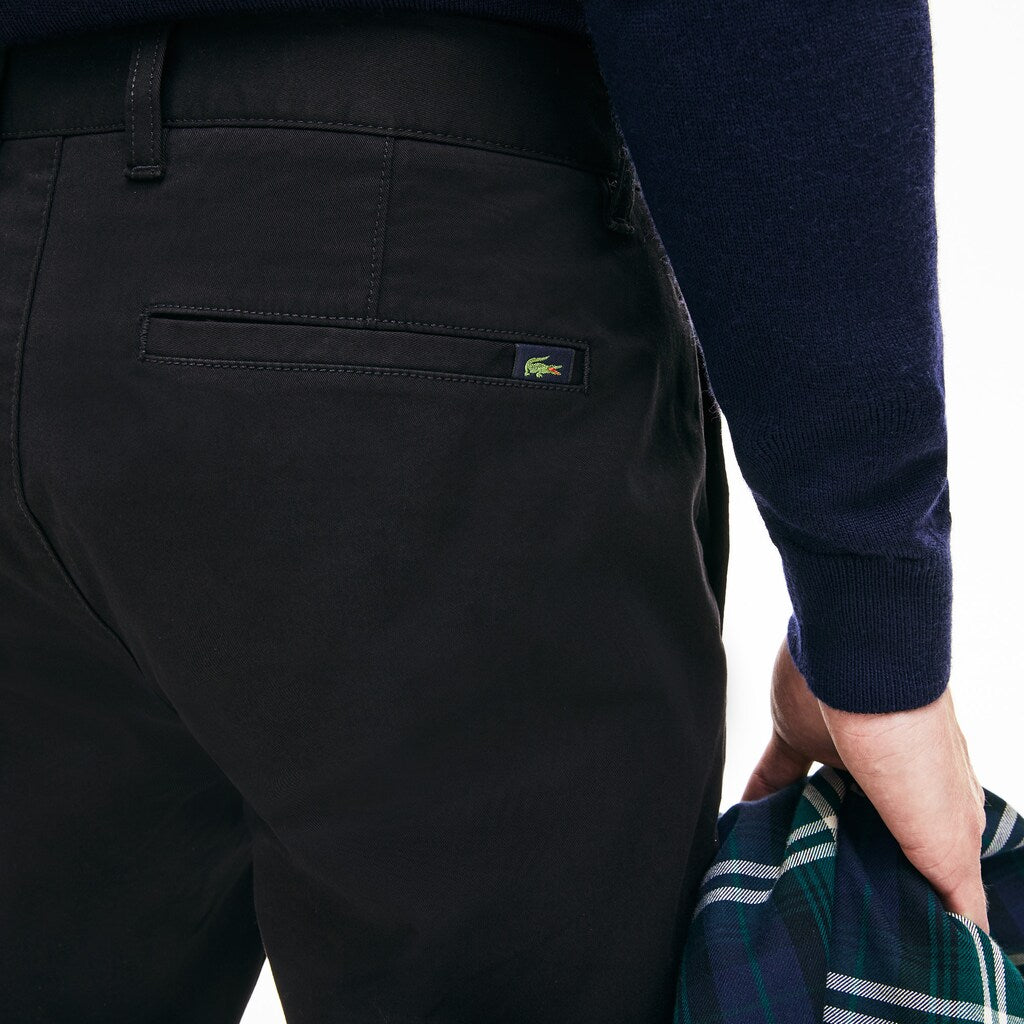 Regular Fit Stretch Cotton Chinos | Lacoste Mens