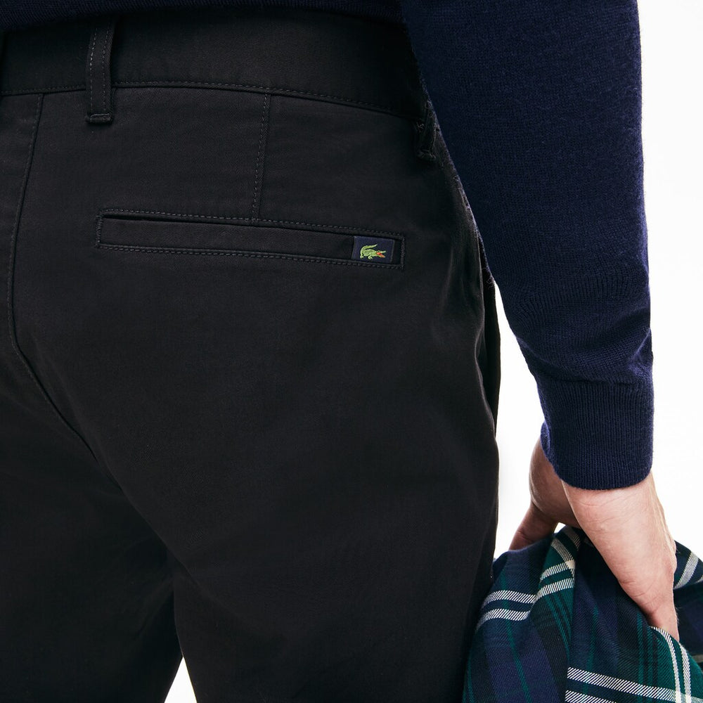 Regular Fit Stretch Cotton Chinos | Lacoste Mens