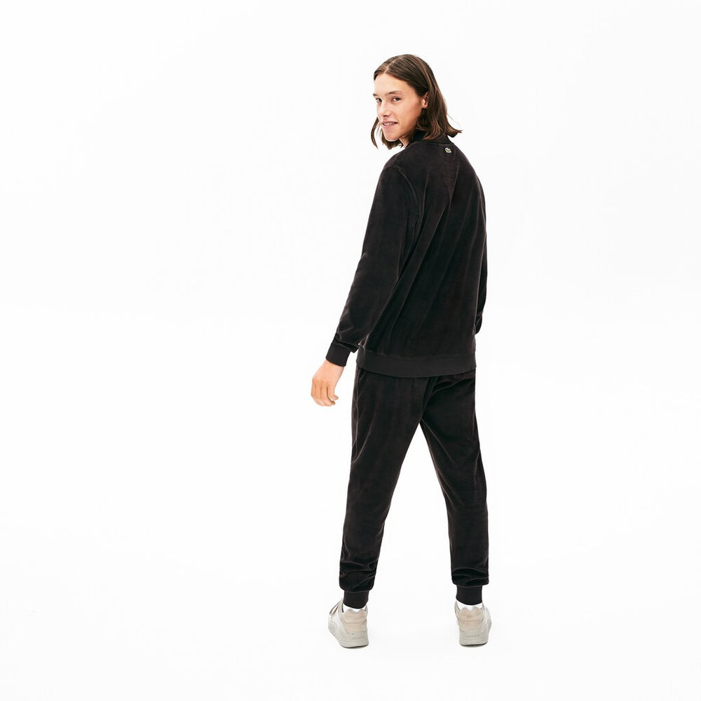 LIVE Classic Fit Velvet Polo Shirt | Lacoste Mens