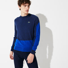 SPORT Color-Blocked Breathable Wool Sweater | Lacoste Mens