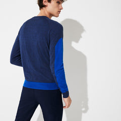 SPORT Color-Blocked Breathable Wool Sweater | Lacoste Mens