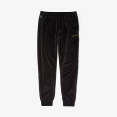 LIVE Golden Signature Velvet Sweatpants | Lacoste Mens