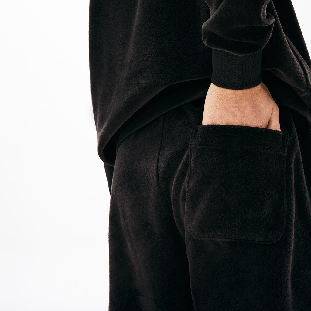LIVE Golden Signature Velvet Sweatpants | Lacoste Mens