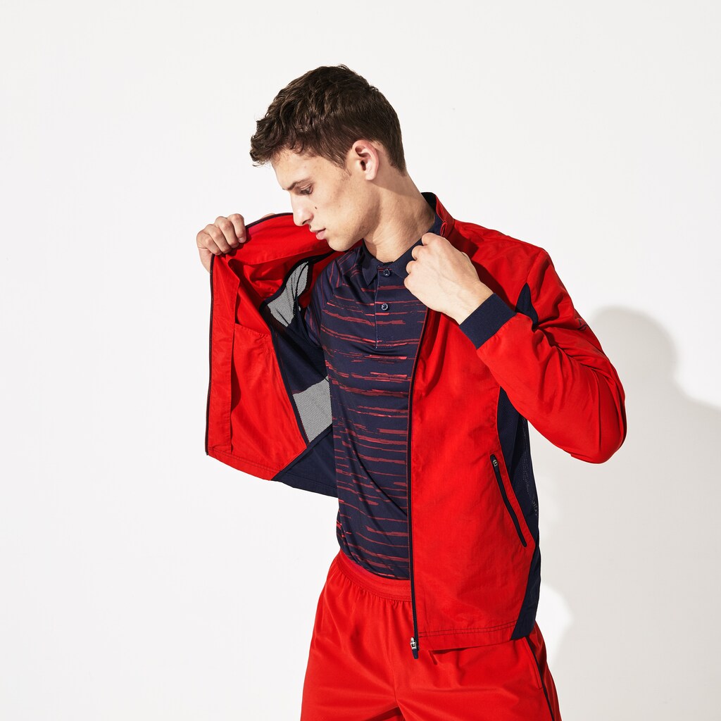 SPORT Novak Djokovic Full-Zip Jacket | Lacoste Mens
