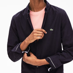 Slim Fit Stretch Cotton Shirt | Lacoste Mens