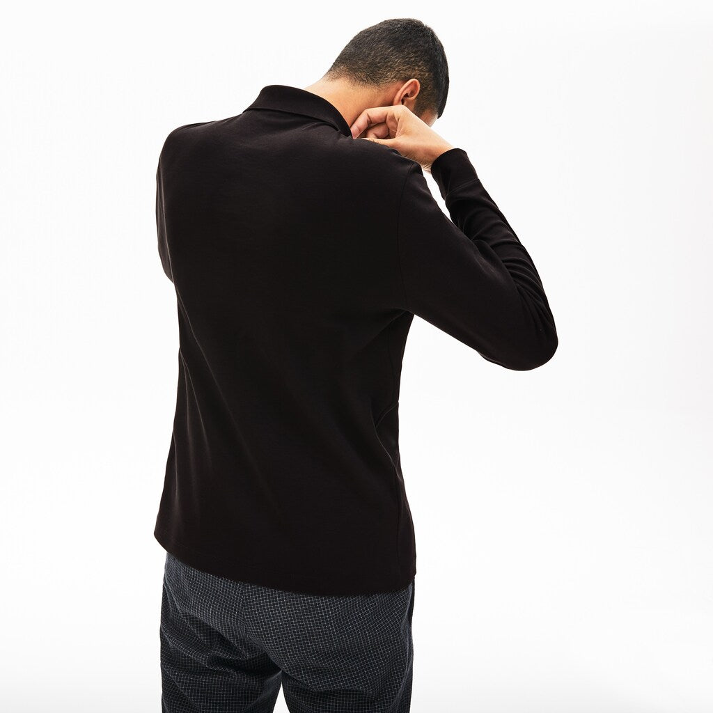 Long Sleeve Pima Cotton Polo | Lacoste Mens