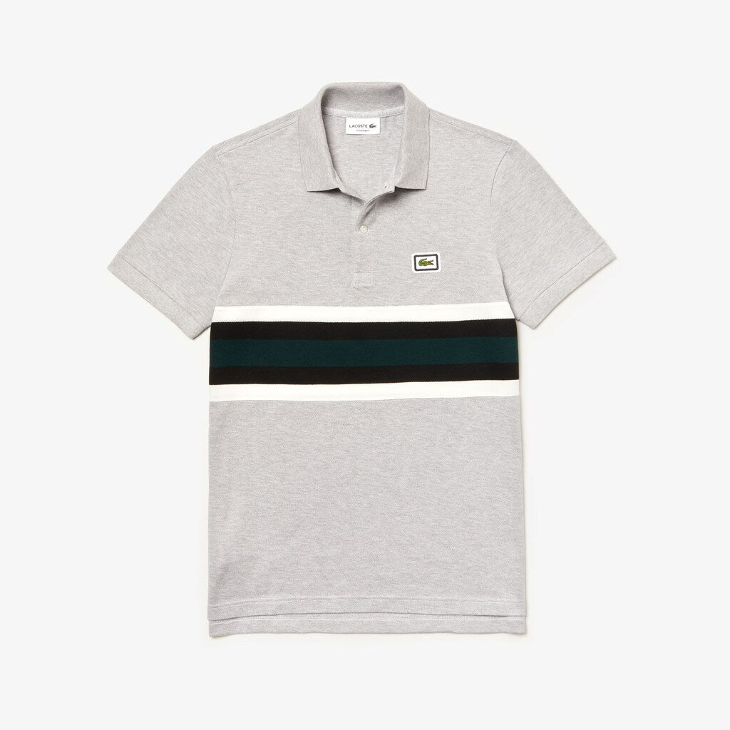 Regular Fit Thick Cotton Piqué Polo Shirt | Lacoste Mens