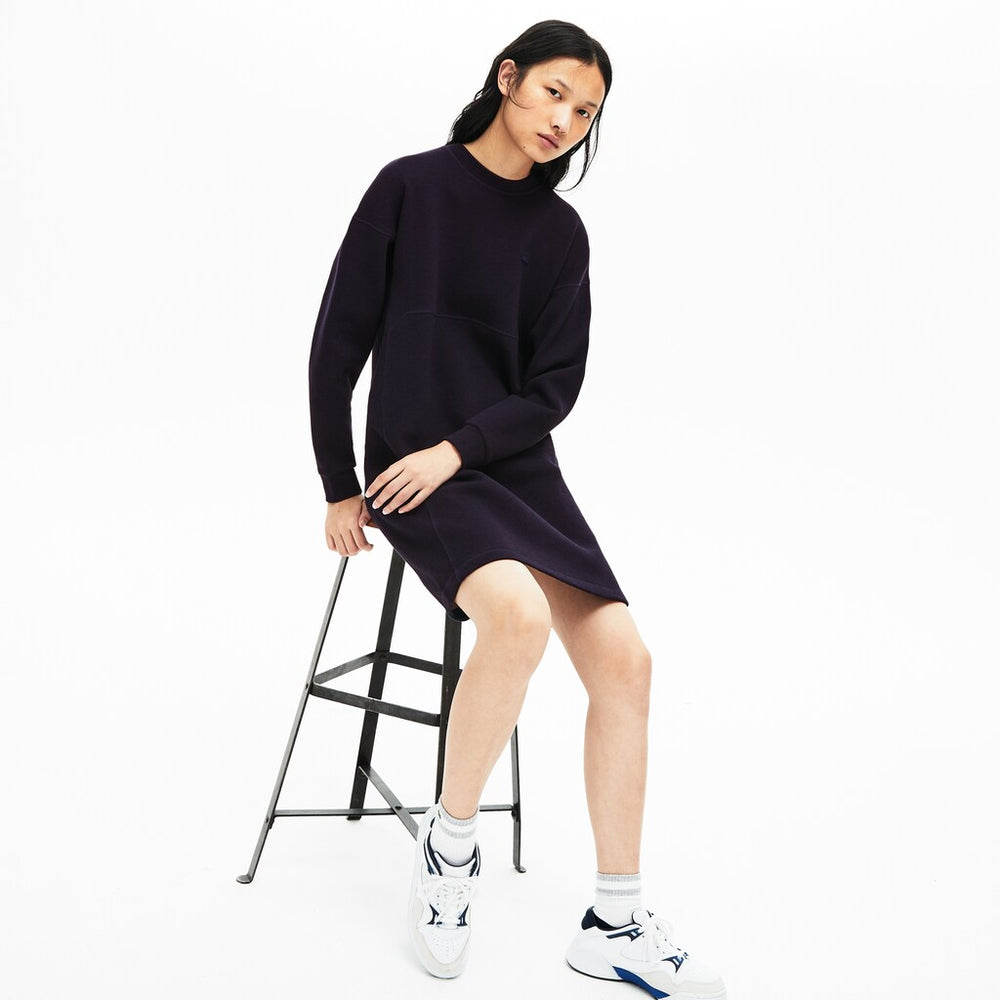 Wo  Motion Sweatshirt Dress | Lacoste Womens
