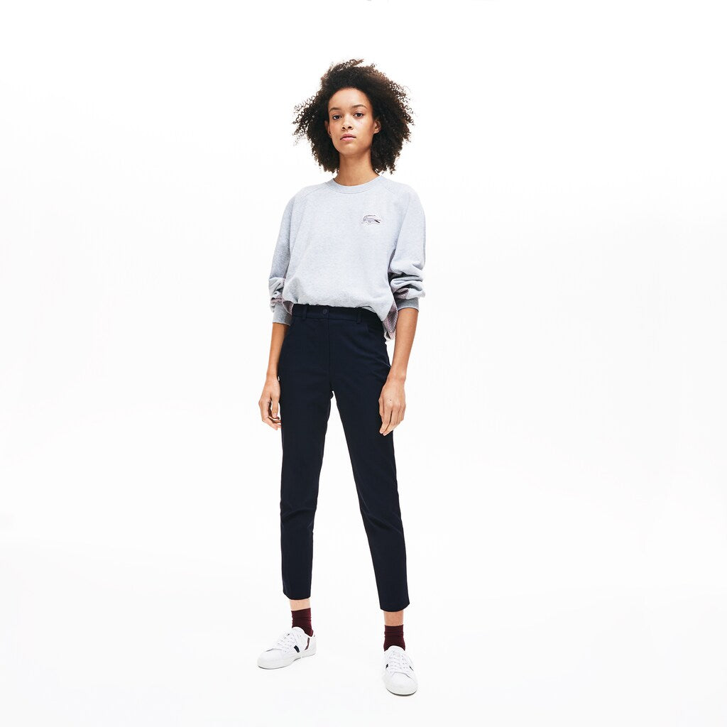Wo  Slim Fit Stretch Cotton Twill Pants | Lacoste Womens