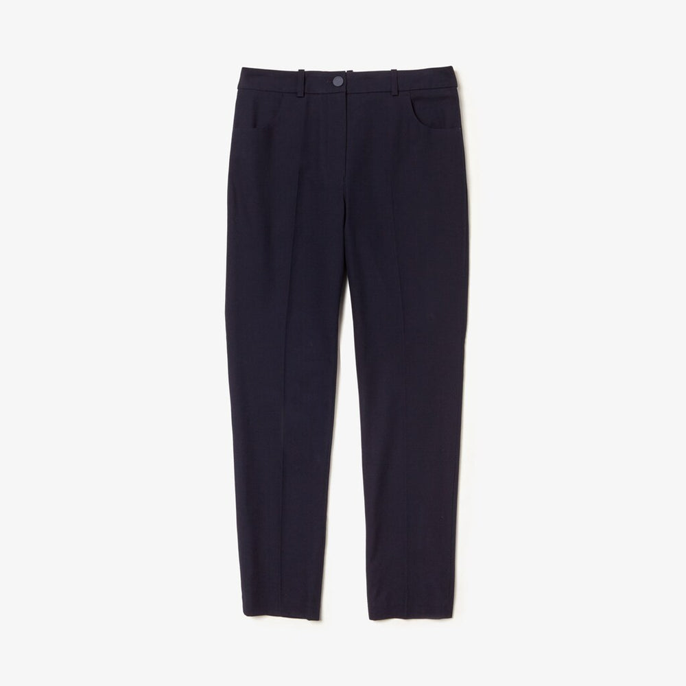Wo  Slim Fit Stretch Cotton Twill Pants | Lacoste Womens