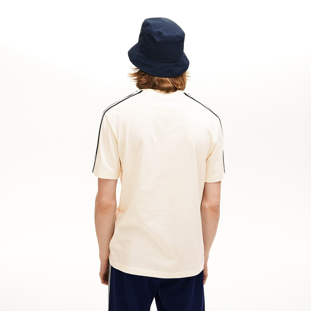Stripe Sleeved Jersey T-Shirt | Lacoste Mens