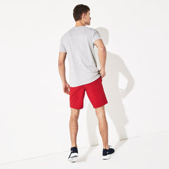 Presidents Cup Breathable Printed Cotton Blend Golf T-Shirt | Lacoste Mens
