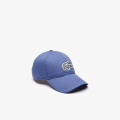 Check Croc Badge Cotton Cap | Lacoste Mens