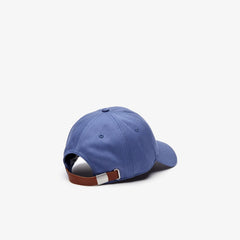 Check Croc Badge Cotton Cap | Lacoste Mens