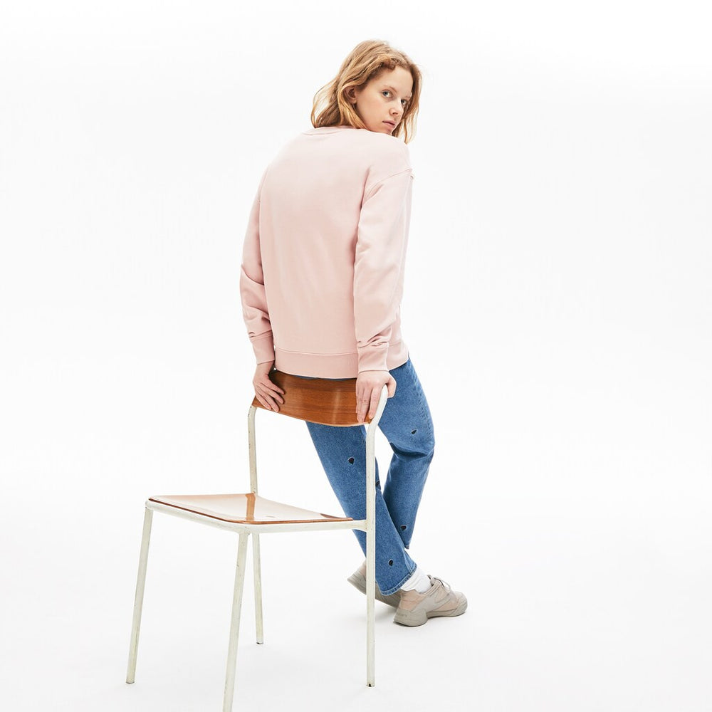 Unisex LIVE Cotton Fleece Sweatshirt | Lacoste Mens