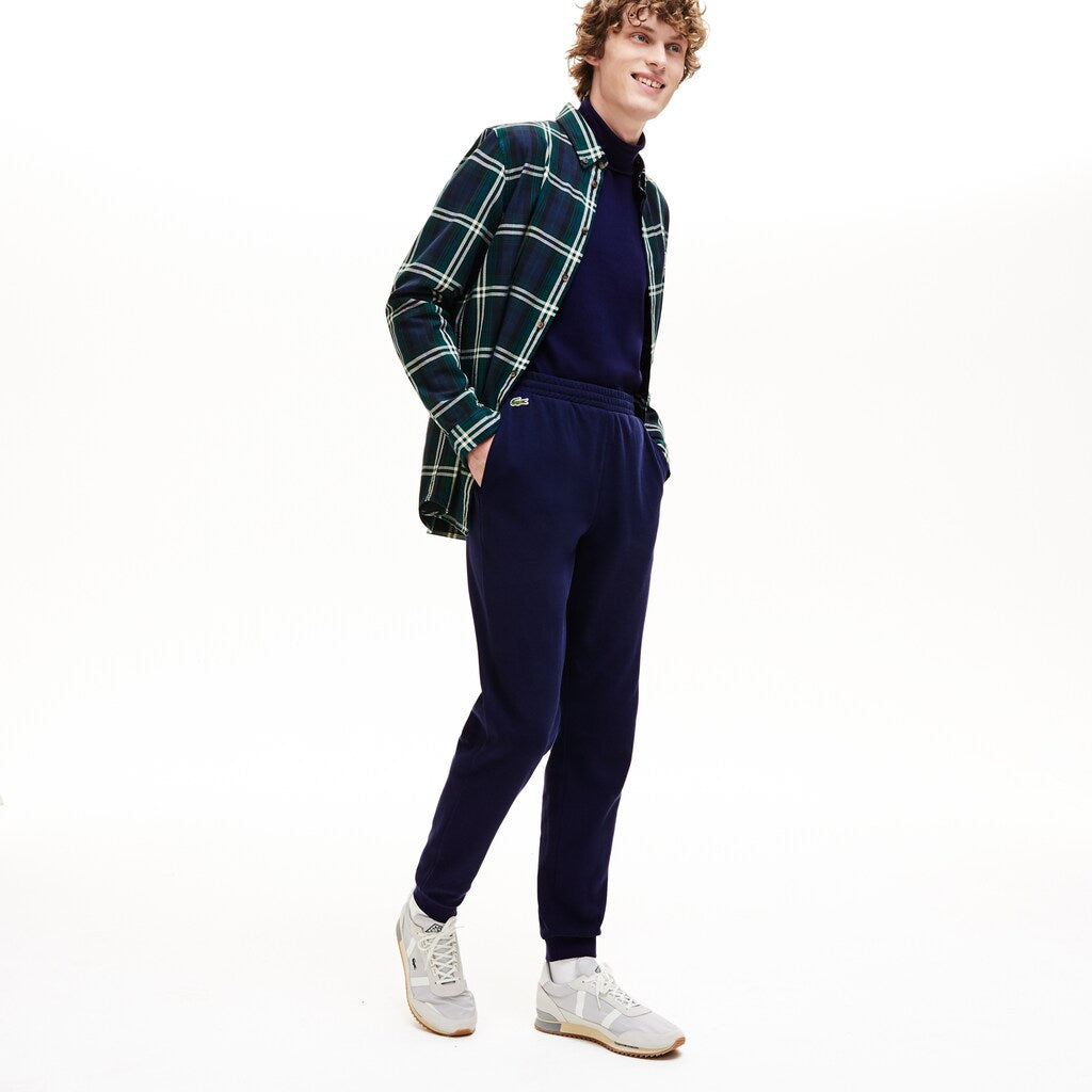 Elasticized Waistband Piqué Fleece Sweatpants | Lacoste Mens