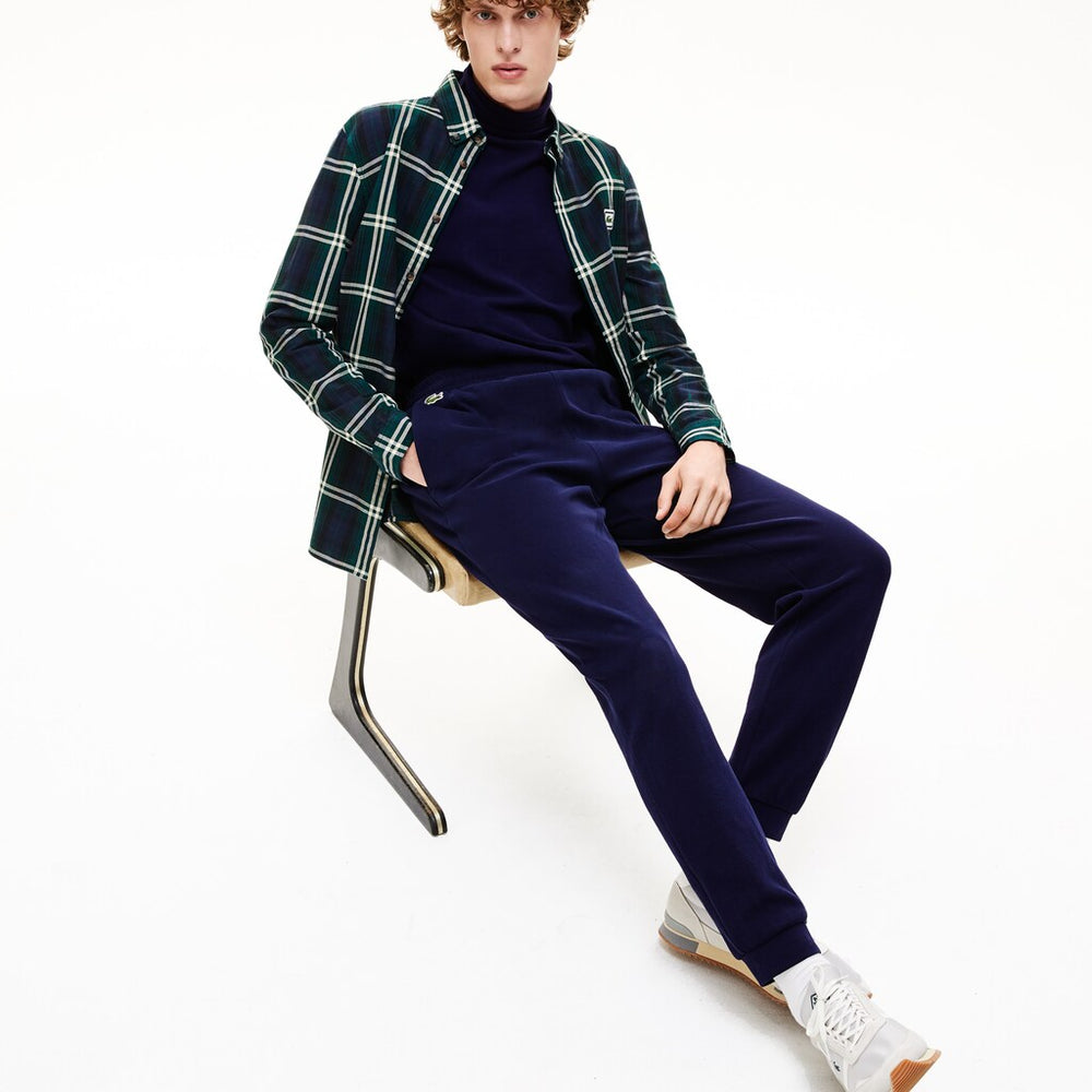 Elasticized Waistband Piqué Fleece Sweatpants | Lacoste Mens