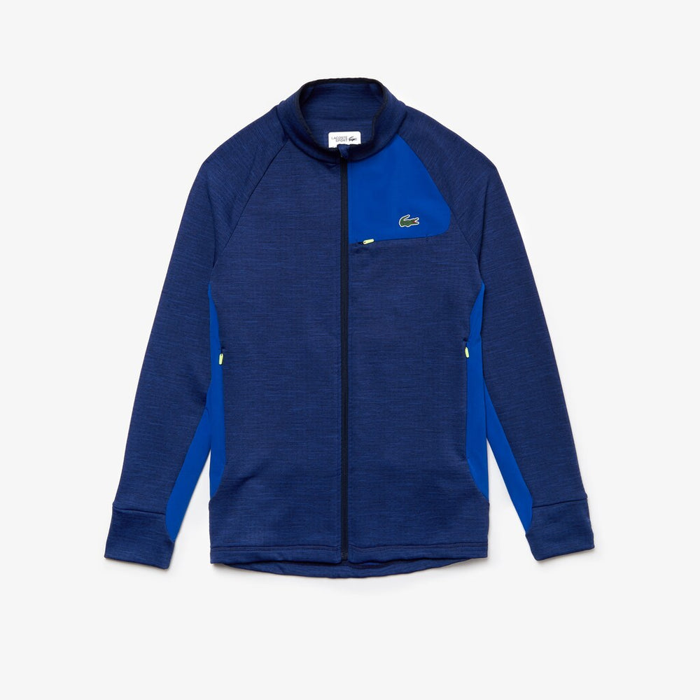 SPORT Breathable UV Protection Zip Sweatshirt | Lacoste Mens