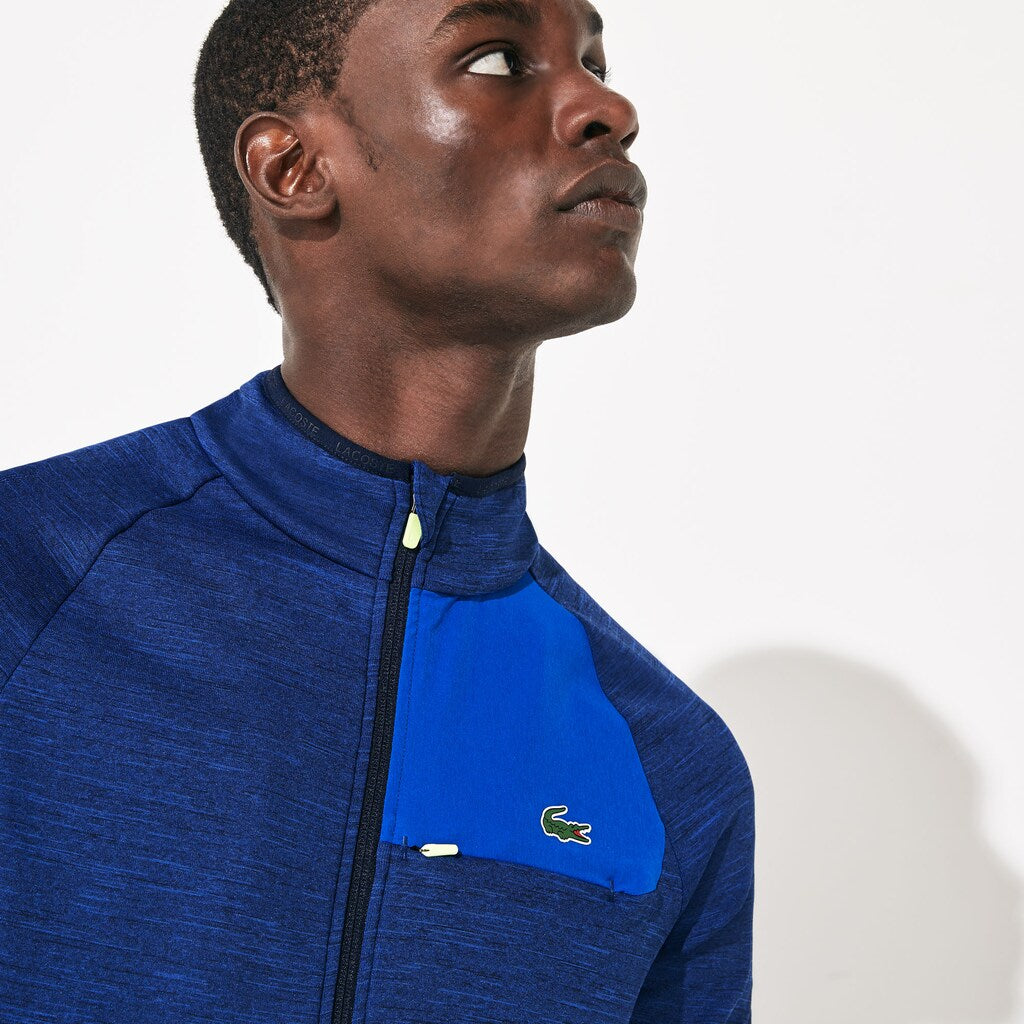 SPORT Breathable UV Protection Zip Sweatshirt | Lacoste Mens