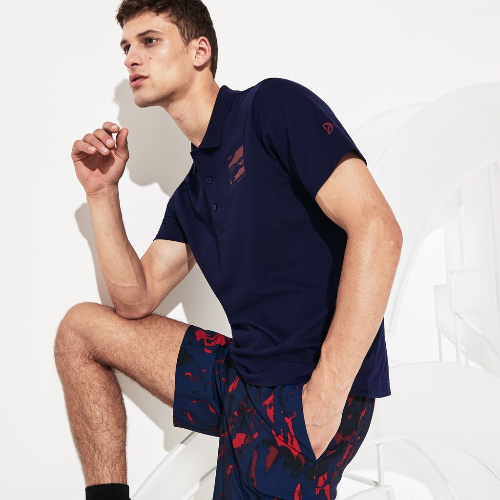 SPORT Novak Djokovic Lightweight Cotton Polo | Lacoste Mens