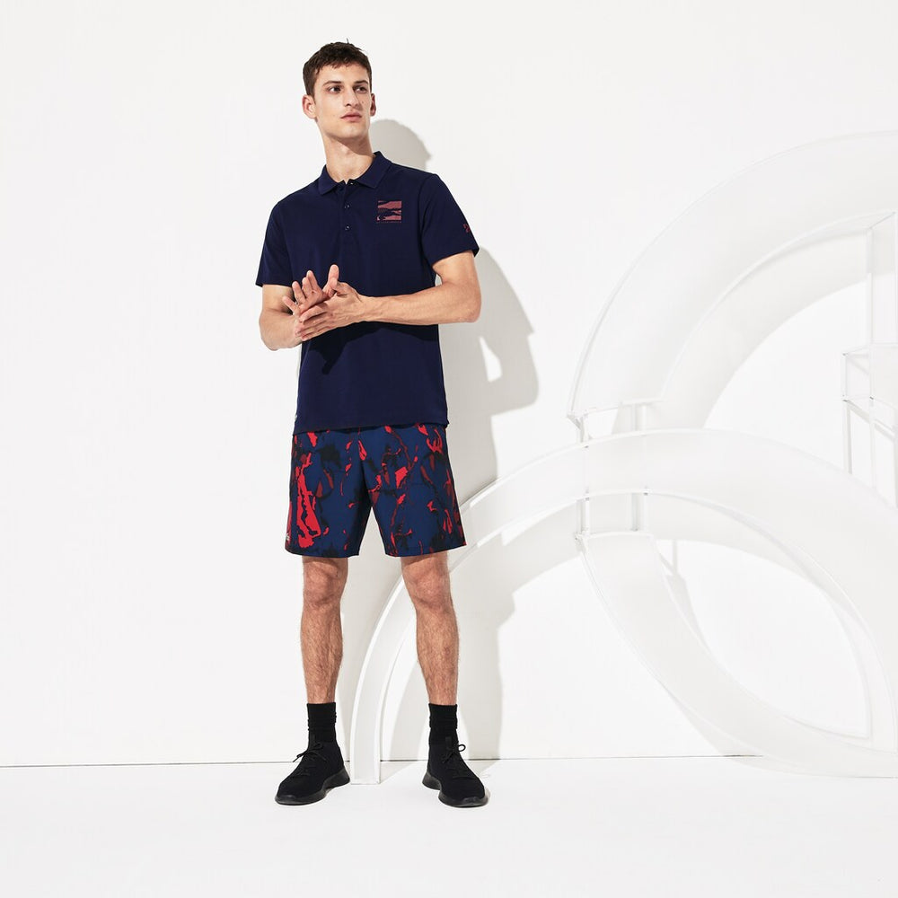 SPORT Novak Djokovic Lightweight Cotton Polo | Lacoste Mens