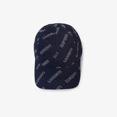 Unisex LIVE Signature-Print Cotton Hat | Lacoste Mens