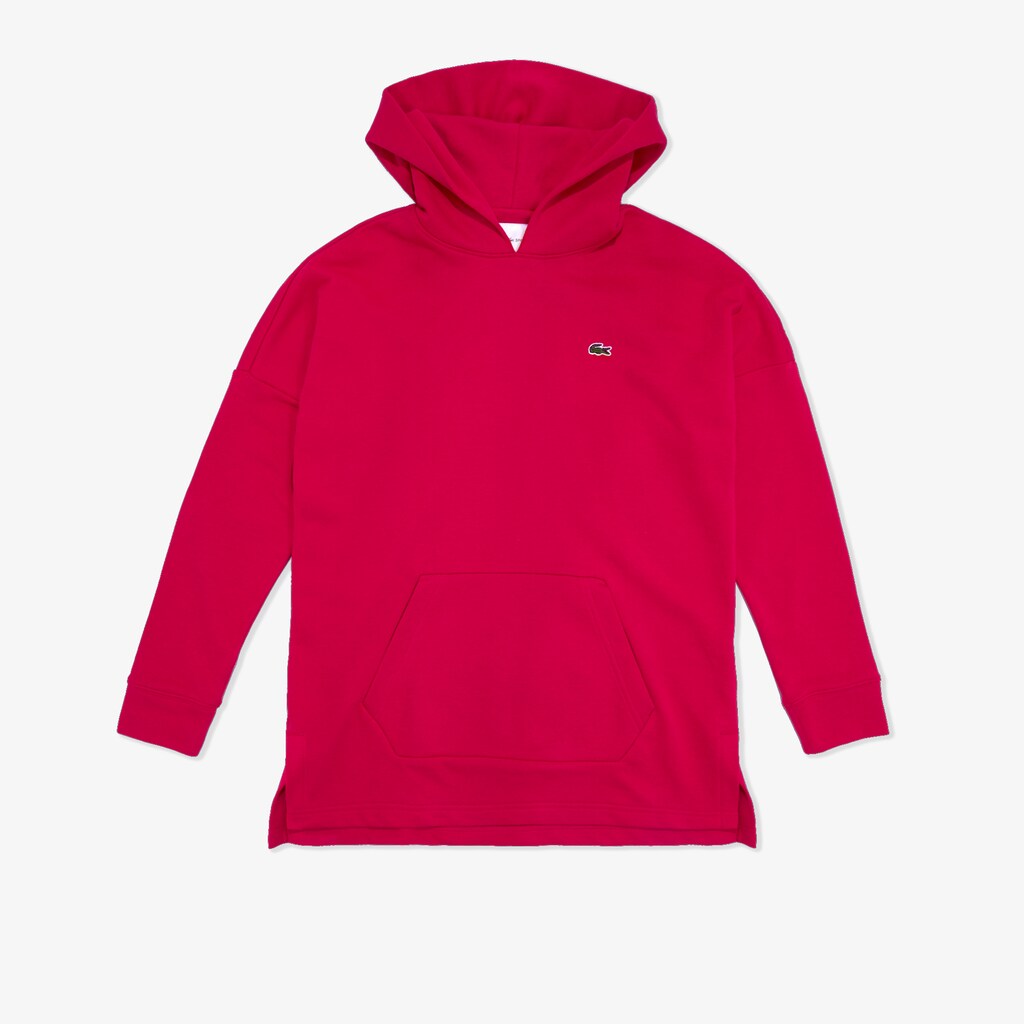 Wo  SPORT Fleece Sweatshirt Hoodie Dress | Lacoste Womens