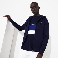 Presidents Cup Hooded Back-Printed Fleece Zip Golf Sweatshirt | Lacoste Mens