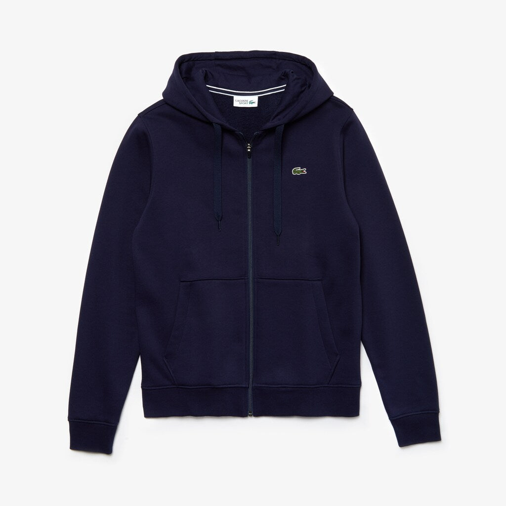 Presidents Cup Hooded Back-Printed Fleece Zip Golf Sweatshirt | Lacoste Mens