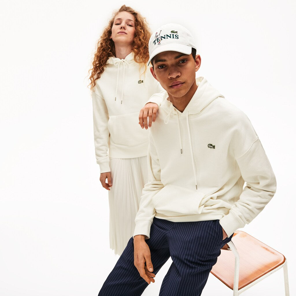 Unisex LIVE Kangaroo Pocket Hooded Sweatshirt | Lacoste Mens|Womens