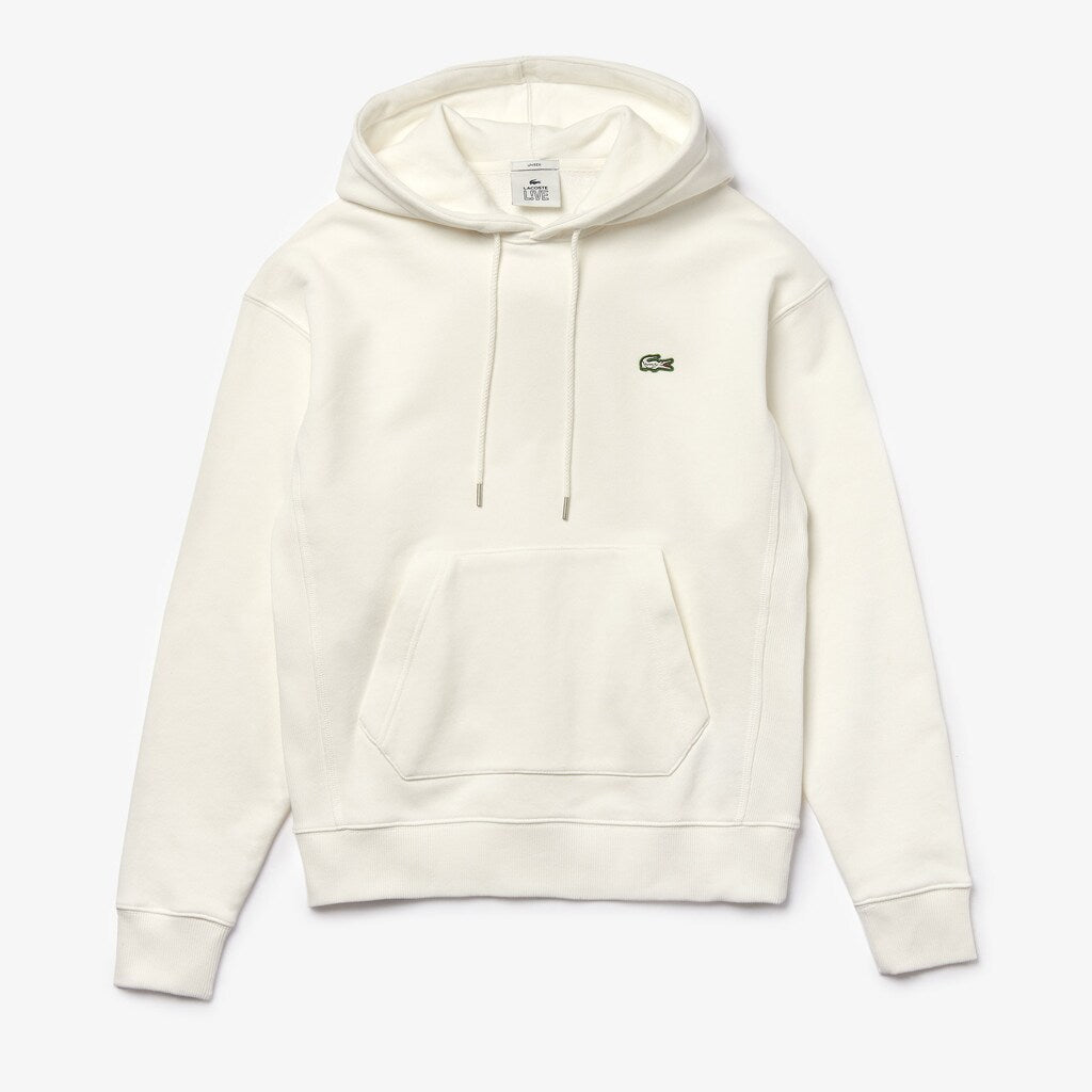Unisex LIVE Kangaroo Pocket Hooded Sweatshirt | Lacoste Mens|Womens