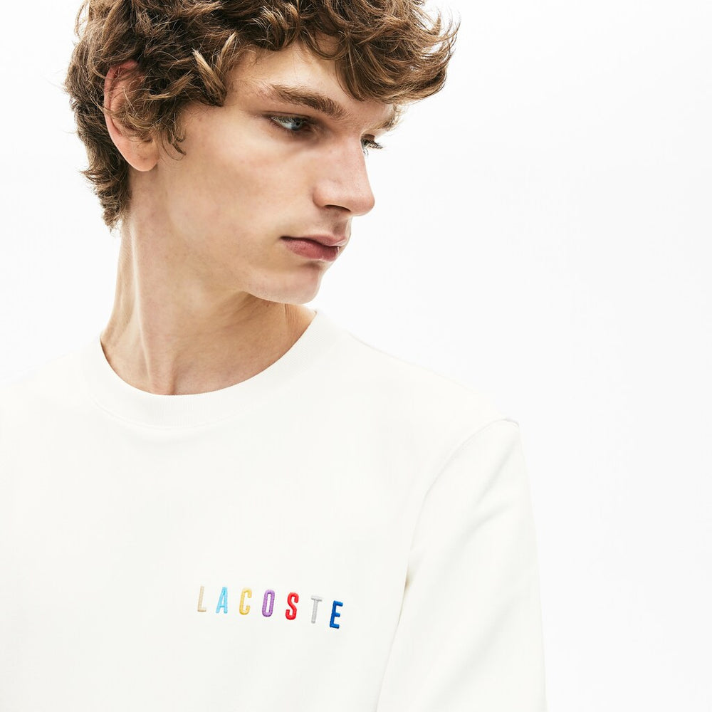 Multicolor Logo Fleece Sweatshirt | Lacoste Mens