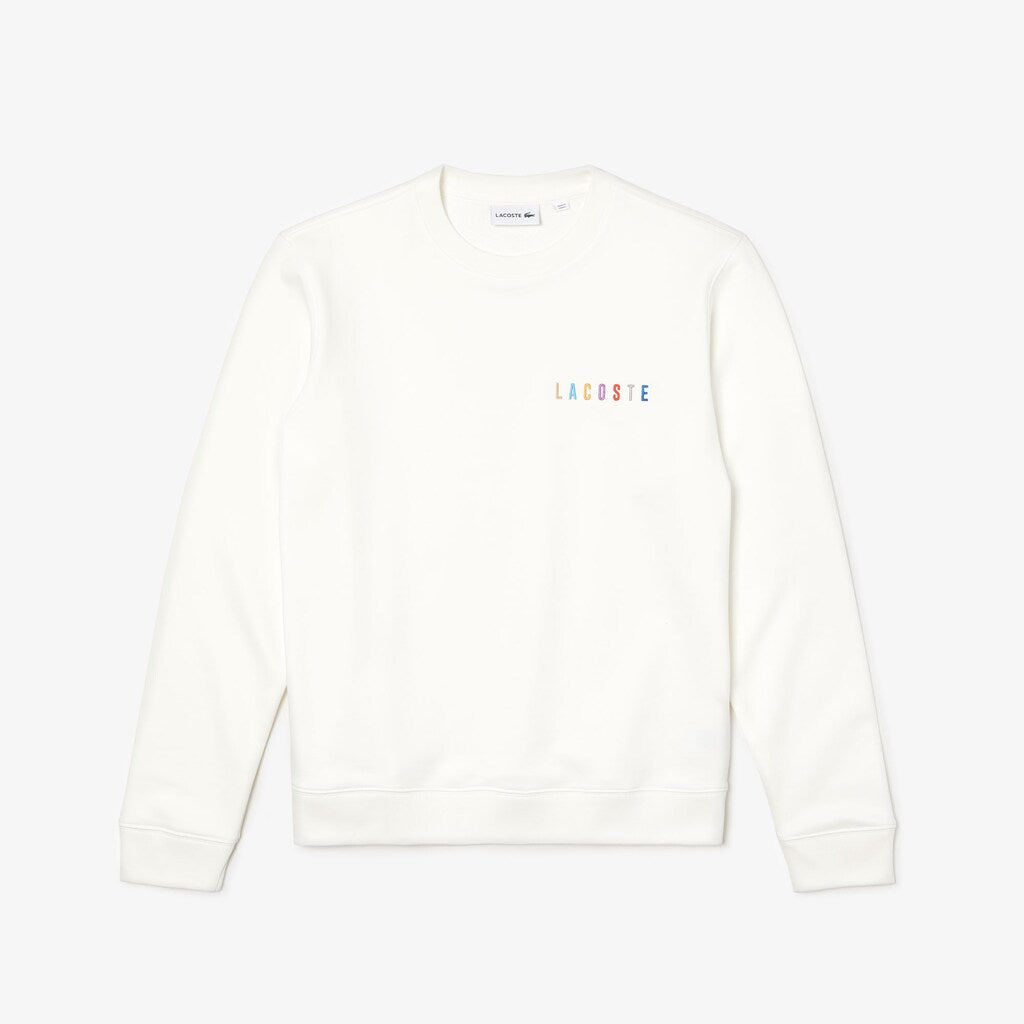 Multicolor Logo Fleece Sweatshirt | Lacoste Mens