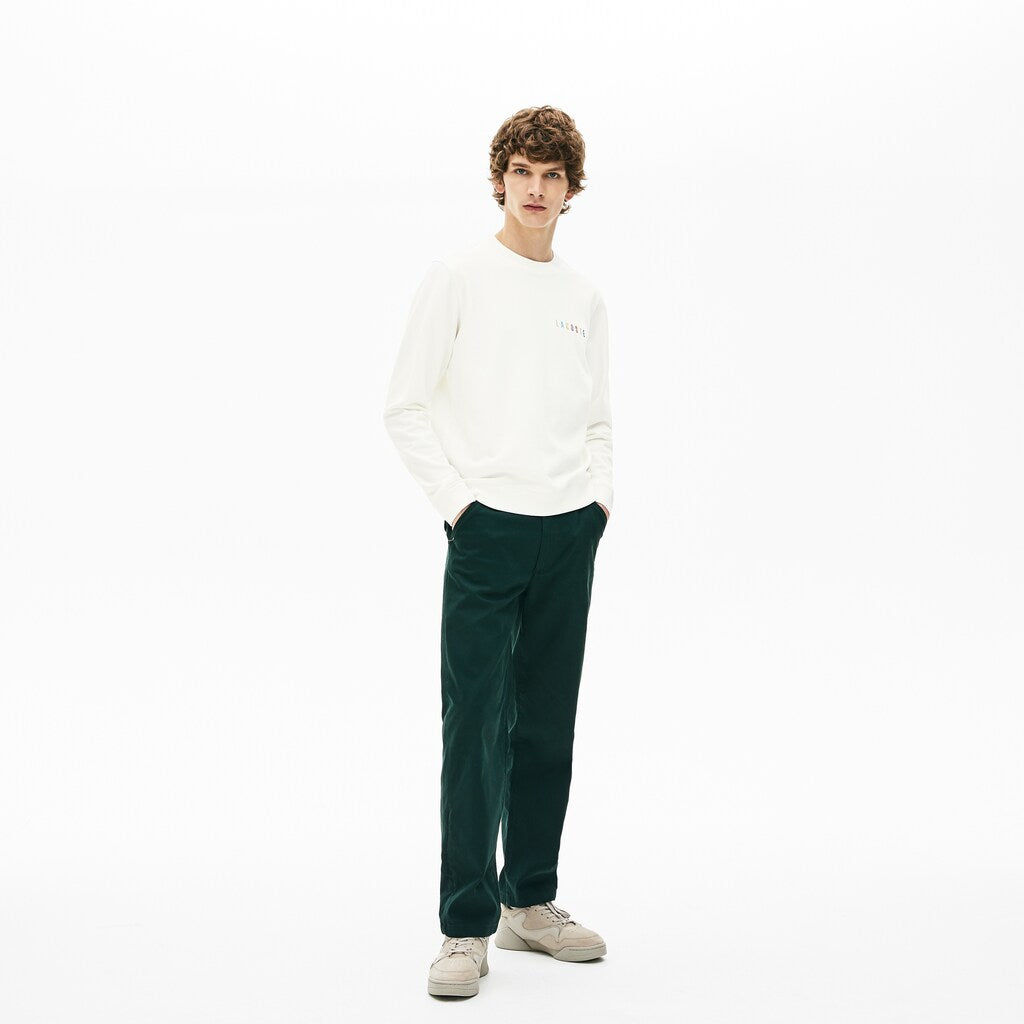 Multicolor Logo Fleece Sweatshirt | Lacoste Mens