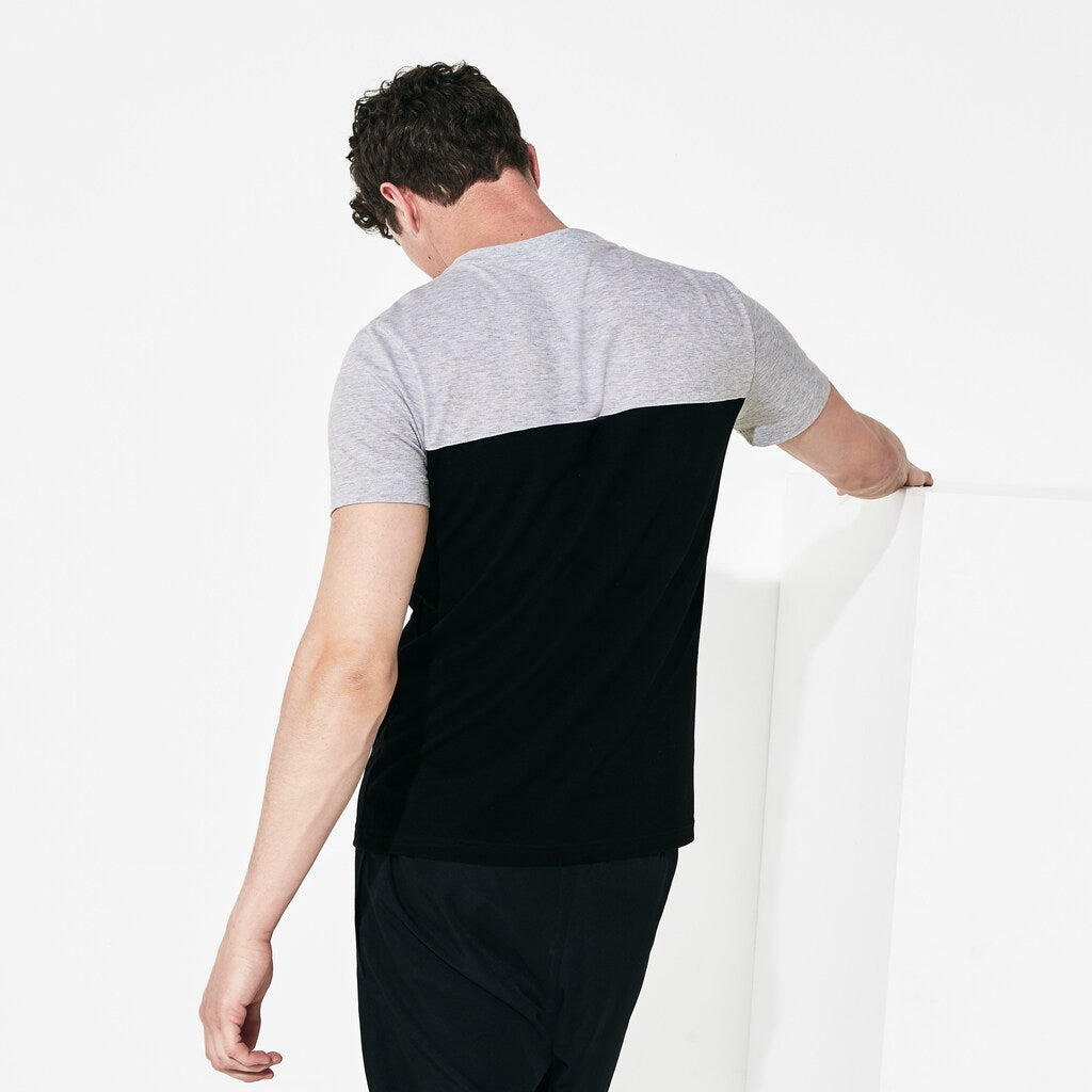 SPORT Color-Blocked Cotton T-Shirt | Lacoste Mens