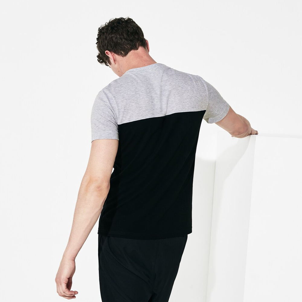 SPORT Color-Blocked Cotton T-Shirt | Lacoste Mens