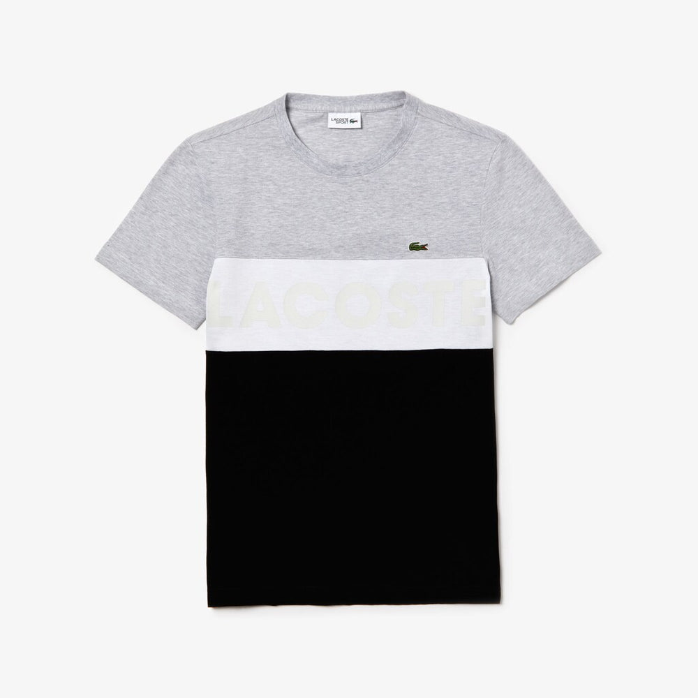 SPORT Color-Blocked Cotton T-Shirt | Lacoste Mens