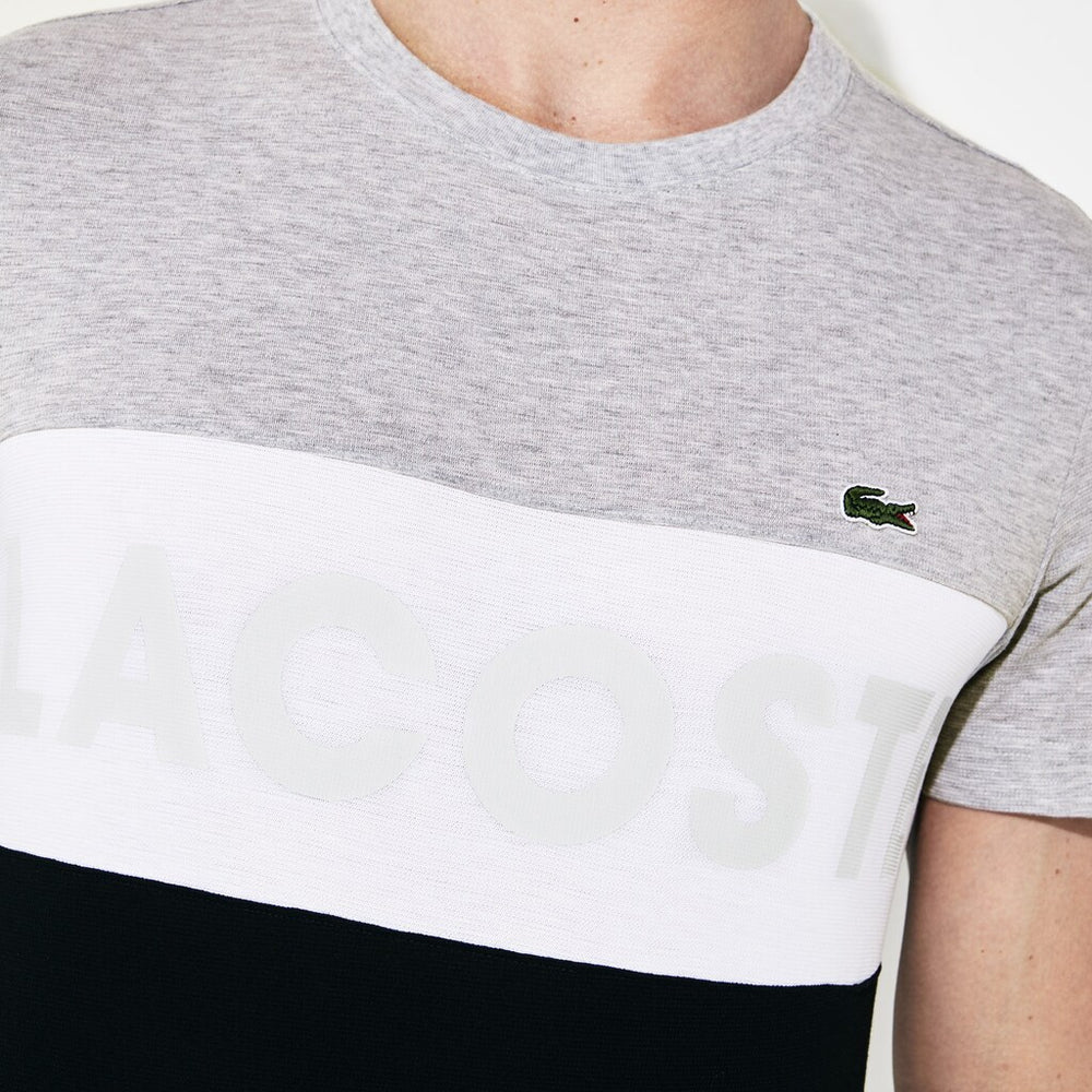 SPORT Color-Blocked Cotton T-Shirt | Lacoste Mens