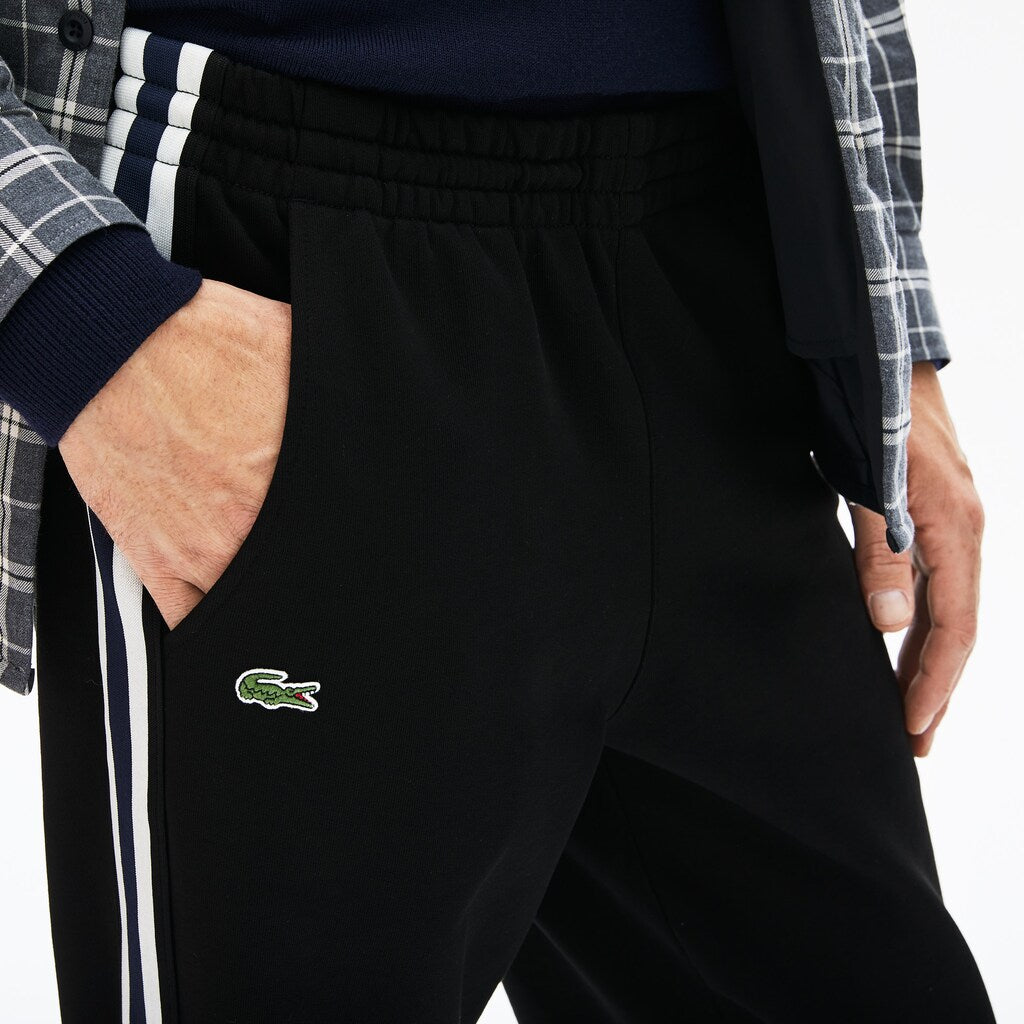Fleece Side Stripe Trackpants | Lacoste Mens
