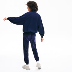 Wo  Motion Oversized Twill Zippered Jacket | Lacoste Womens