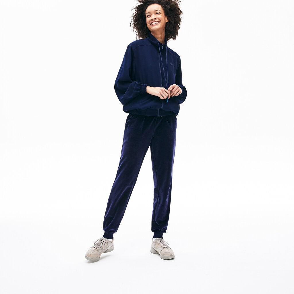 Wo  Motion Oversized Twill Zippered Jacket | Lacoste Womens
