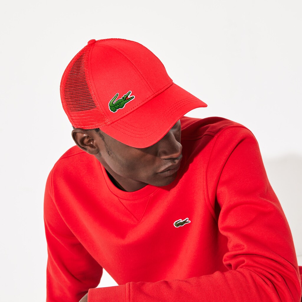SPORT Mesh Panel Cotton Cap | Lacoste Mens